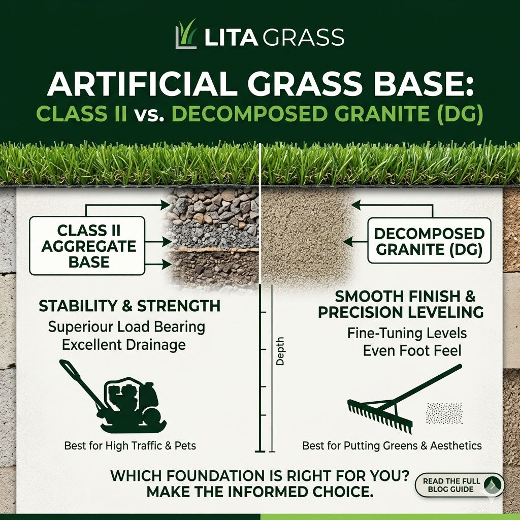 Class II vs. DG: Best Base for Artificial Grass (Depth & Installation Tips)