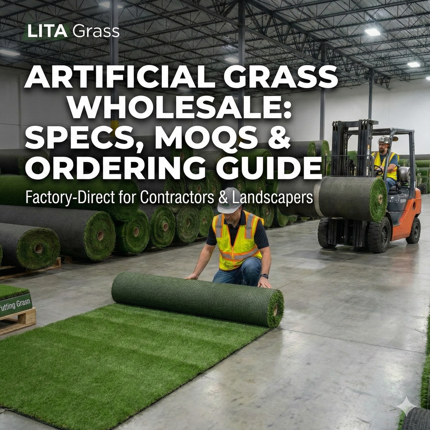 Artificial Grass Wholesale: Specs, MOQs & How to Order