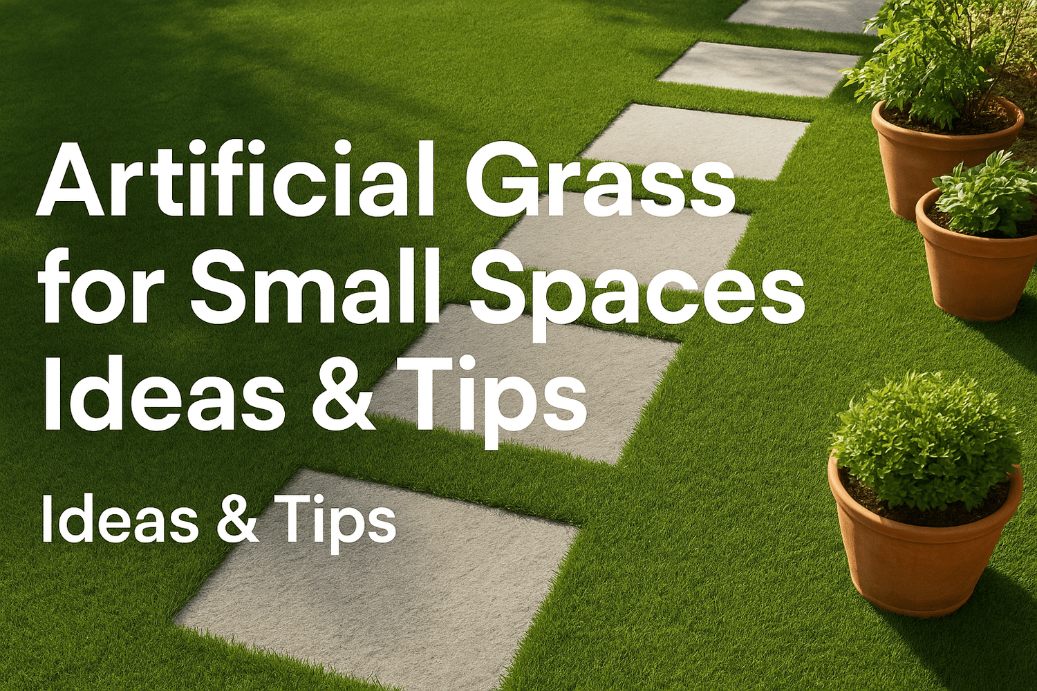 Artificial Grass for Small Spaces: Ideas & Tips - LITA
