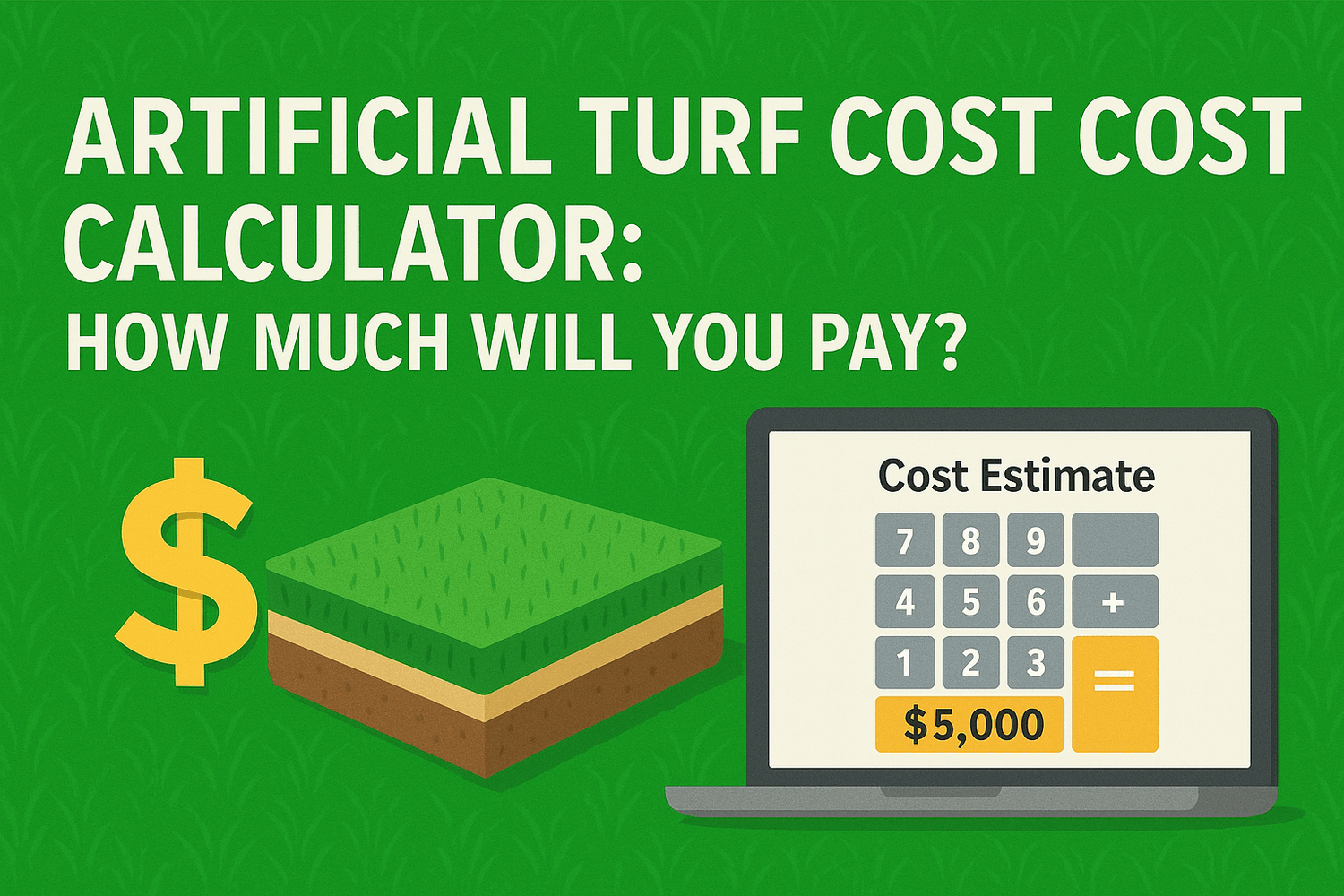 Artificial Turf Cost Calculator: How Much Will You Pay? - LITA