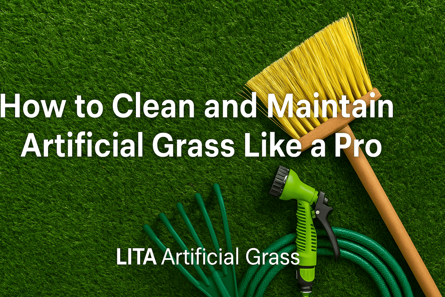 How to Clean and Maintain Artificial Grass Like a Pro - LITA
