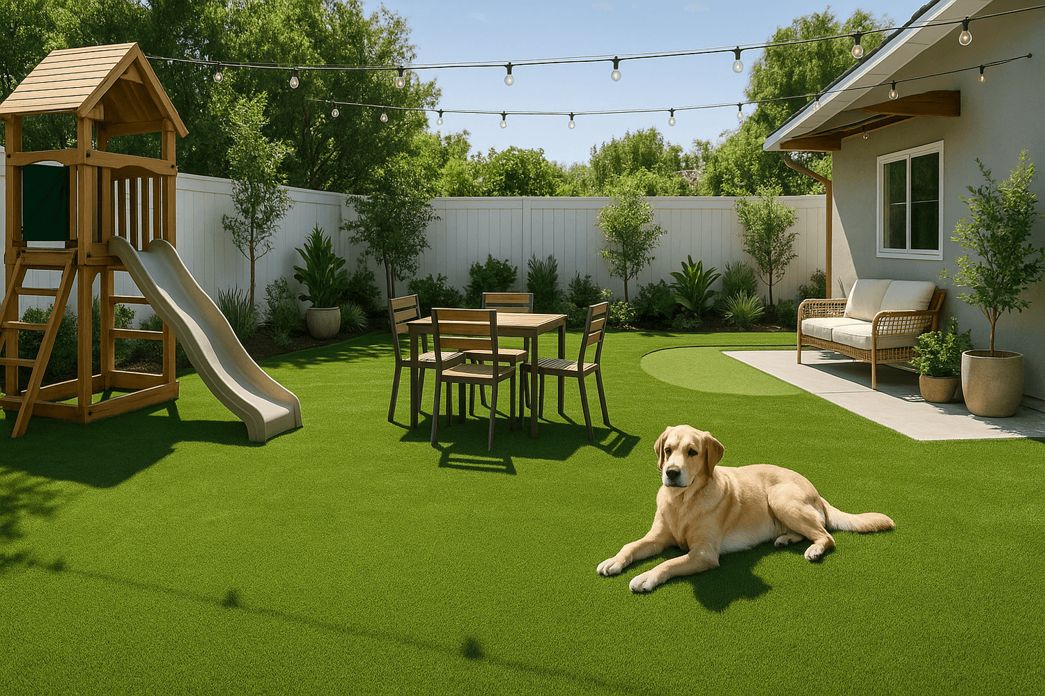 Top Backyard Artificial Grass Ideas for 2025 Homes - LITA
