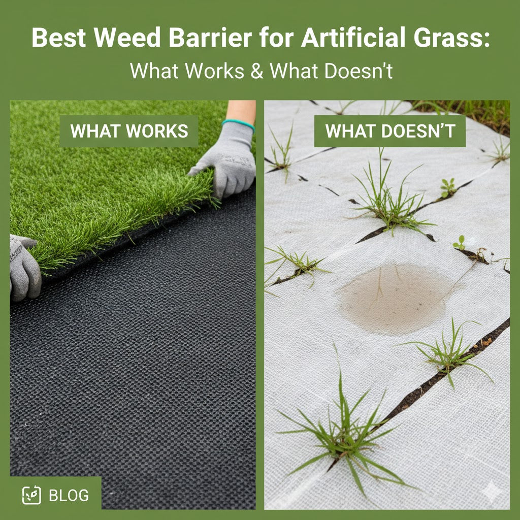 Best Weed Barrier for Artificial Grass: What Works & What Doesn’t