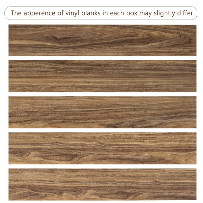 LITA Woodland Oak Peel and Stick Vinyl Plank Flooring – 54 Sq. Ft., 36-Pack