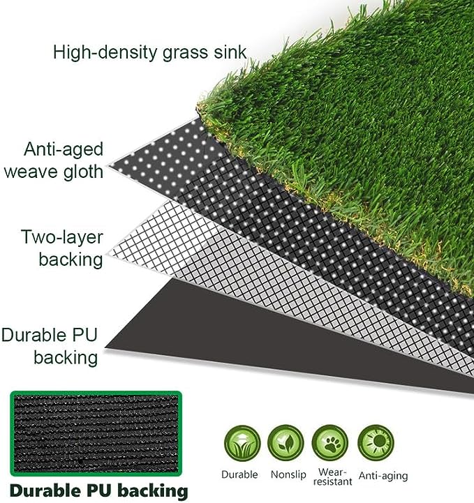 LITA 1.77 Inch PU Backing Grass - LITA