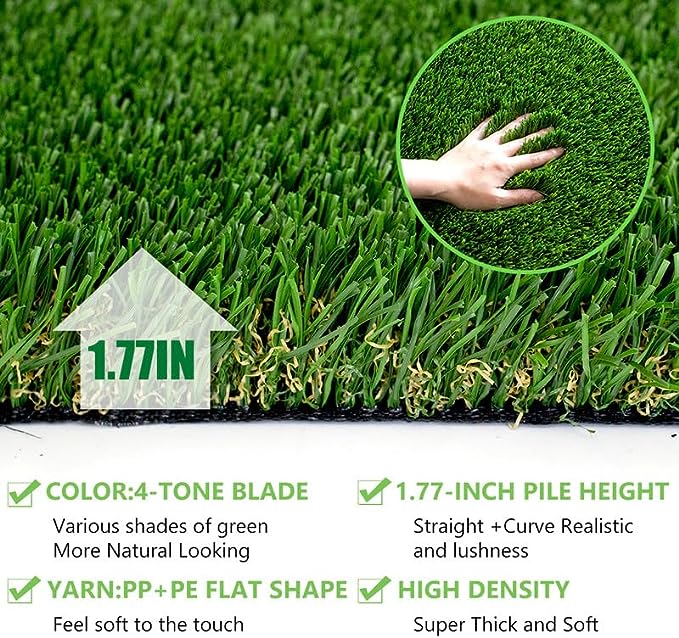 LITA 1.77 Inch PU Backing Grass - LITA