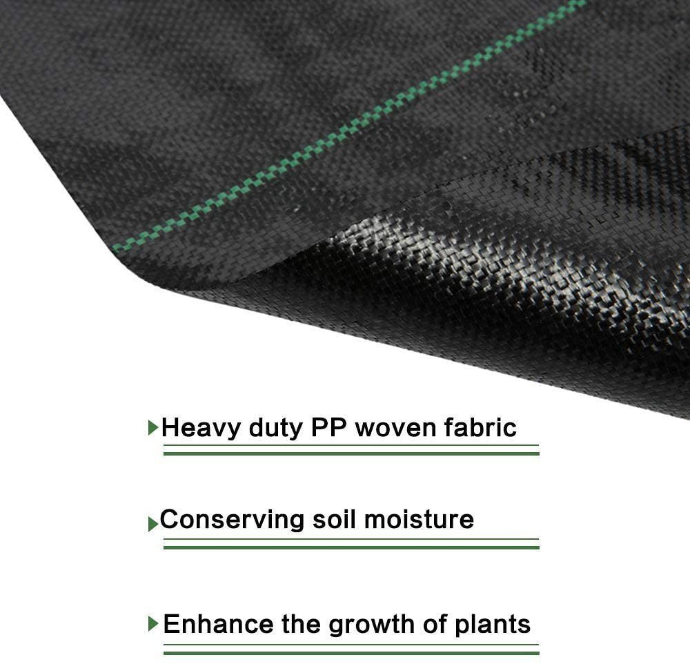 LITA Heavy Duty Weed Barrier Landscape Fabric for Outdoor Gardens - LITA