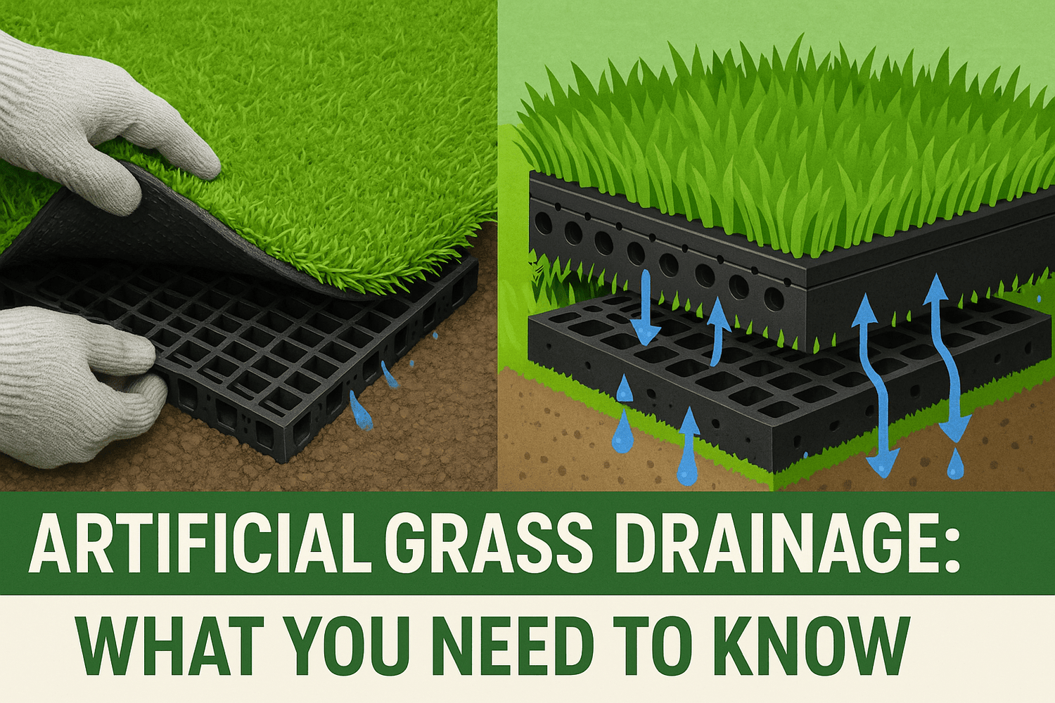 Artificial Grass Drainage: What You Need to Know - LITA