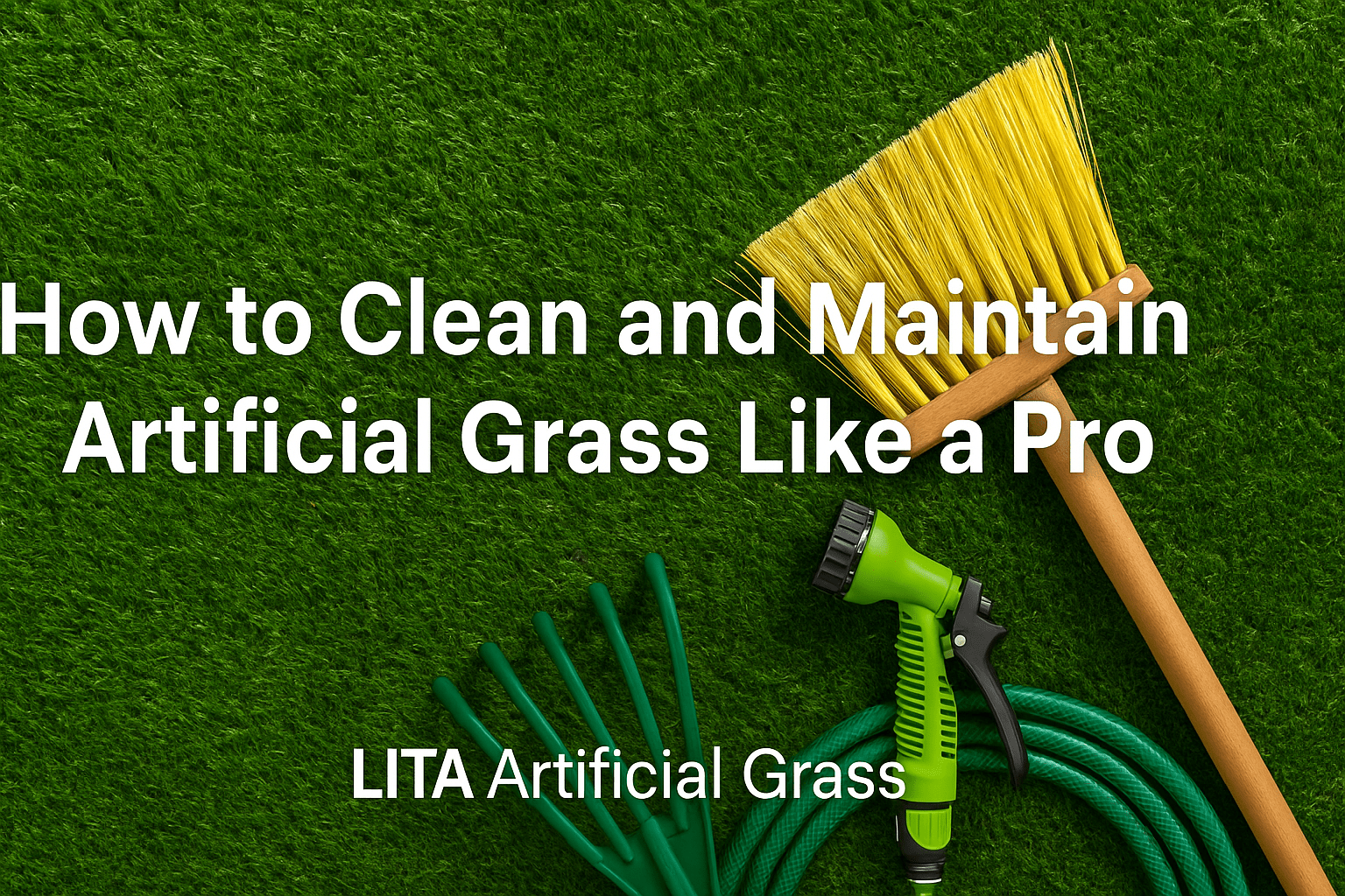 How to Clean and Maintain Artificial Grass Like a Pro - LITA