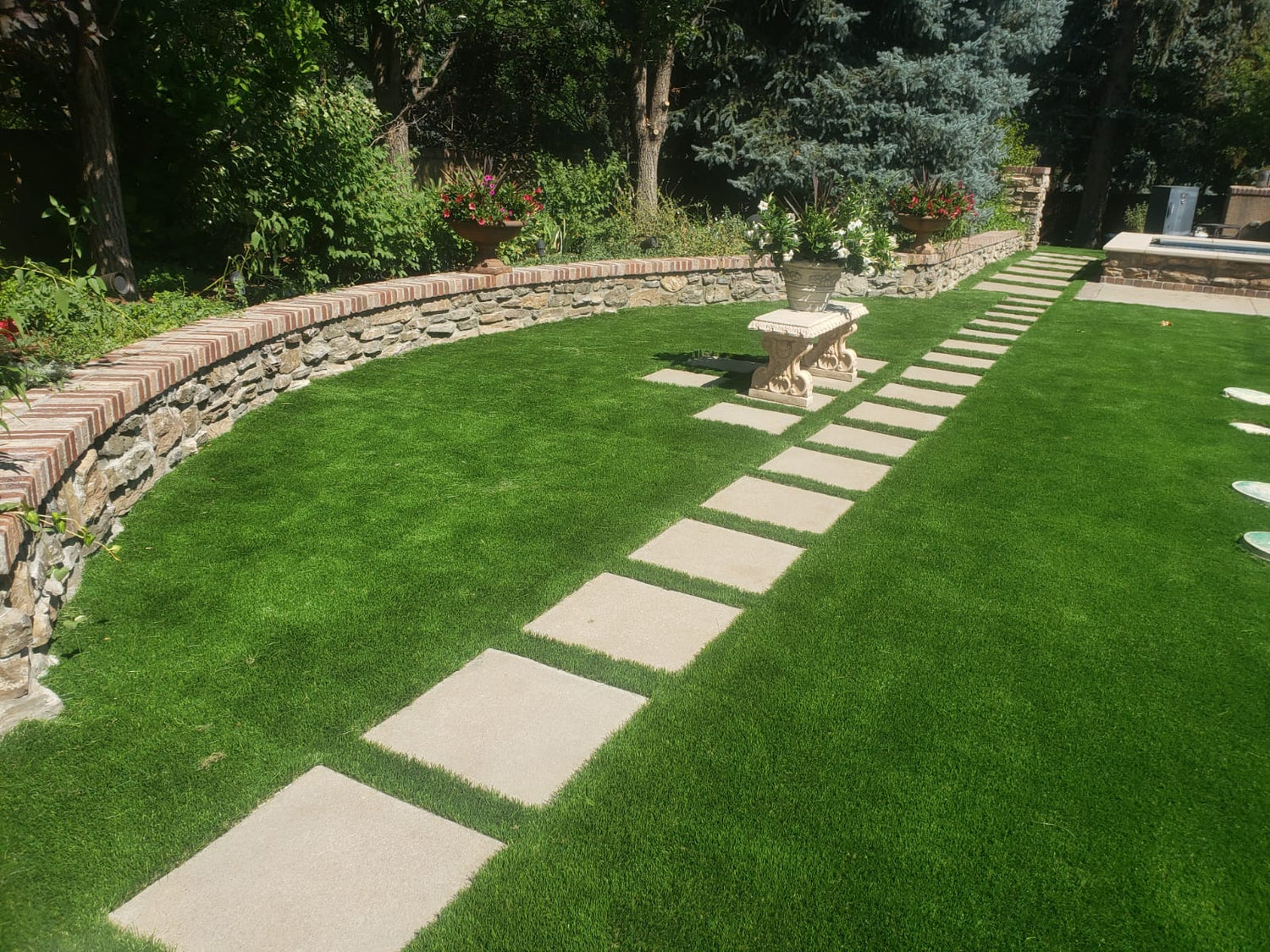 How To Install Artificial Grass On Bricks - LITA