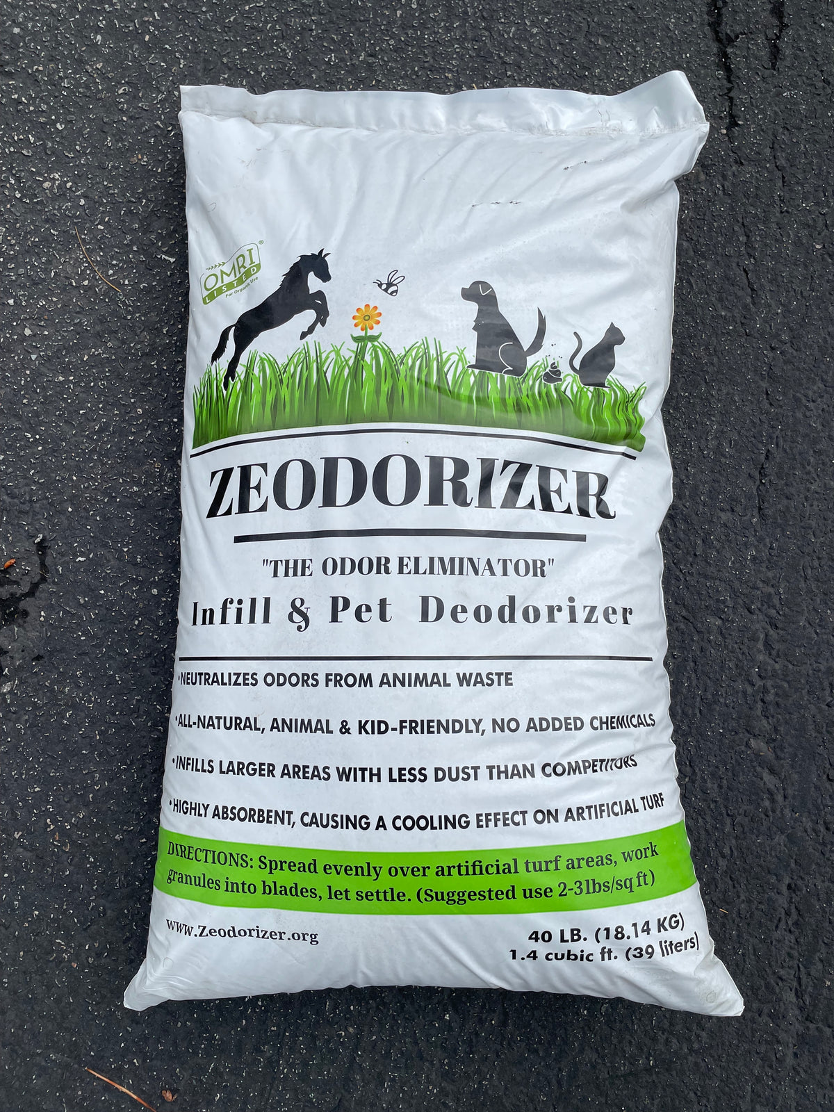 LITA All-Natural Pet-Friendly Turf Infill & Deodorizer – 40 lb