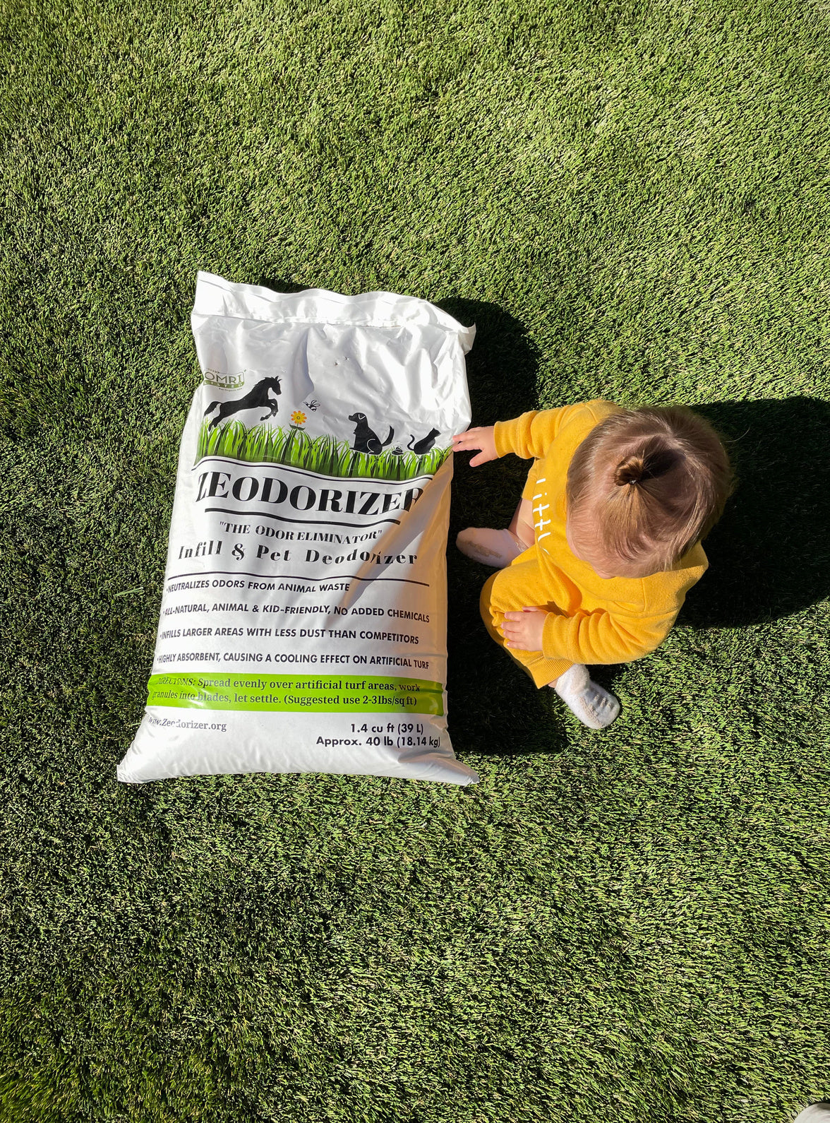 LITA All-Natural Pet-Friendly Turf Infill & Deodorizer – 40 lb