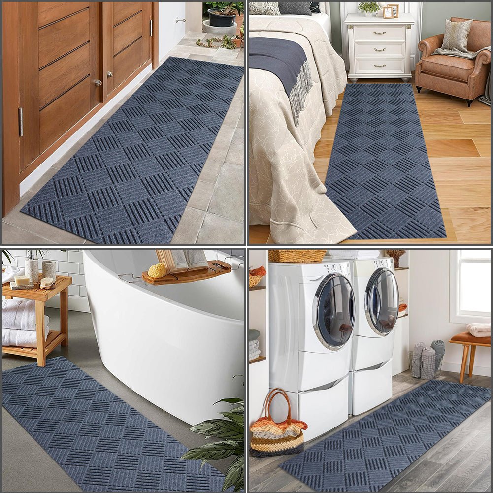 LITA Grey Hallway Runner Rug - LITA