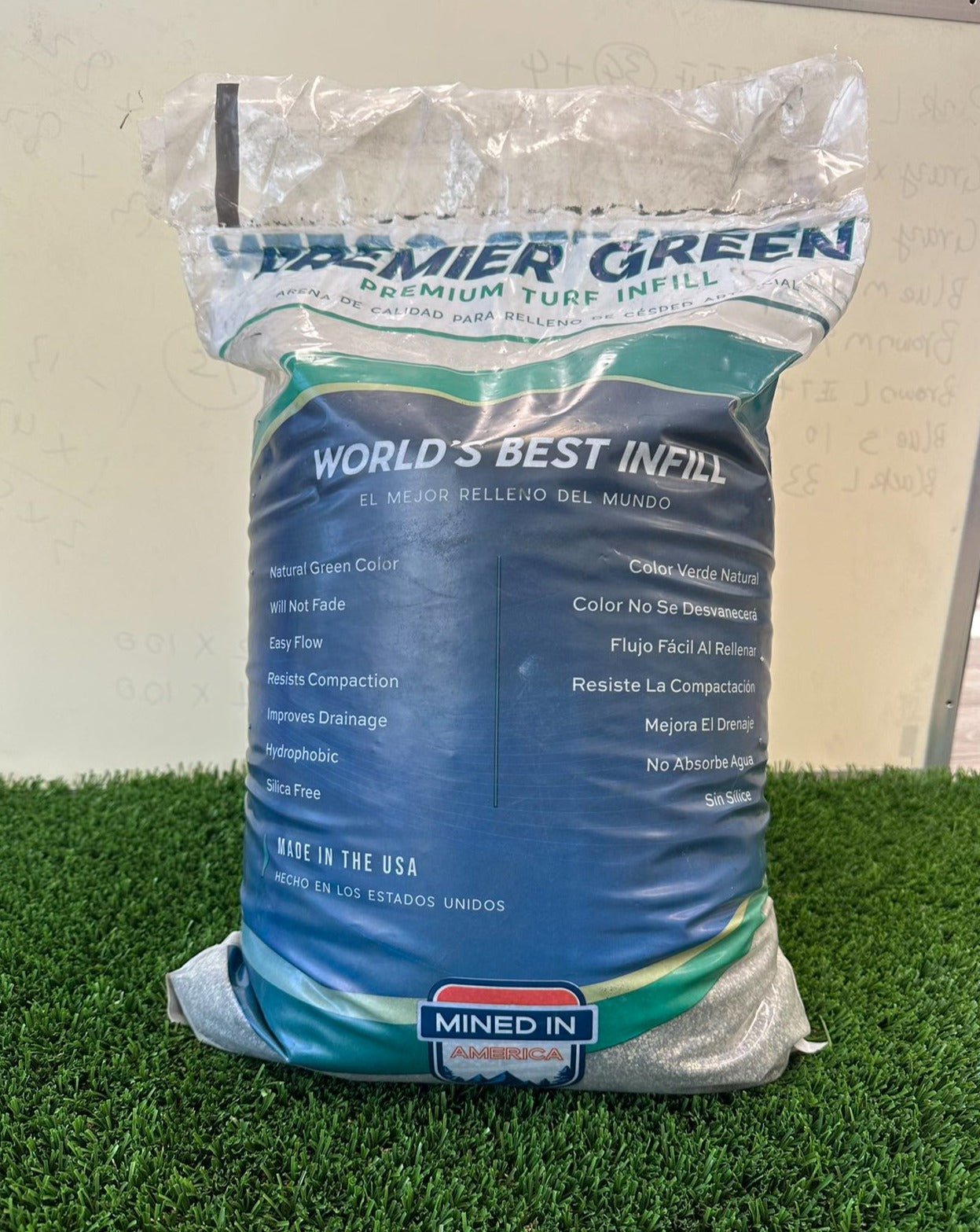 Coated Green Silica Sand Infill for Synthetic Turf 50lbs - LITA