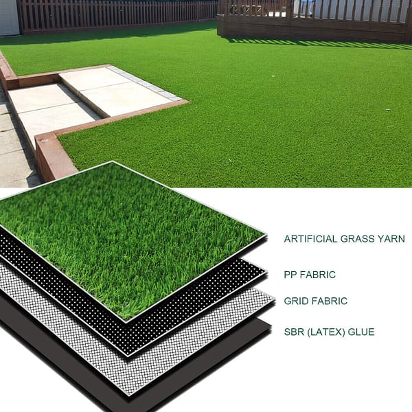 LITA 0.7 inch Full Green Artificial Grass - LITA