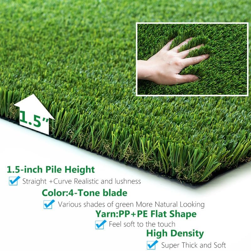 LITA 1.5 Inch PU Backing Grass - LITA